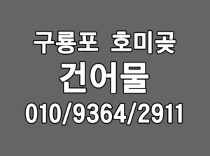 구룡포 호미곶건어물